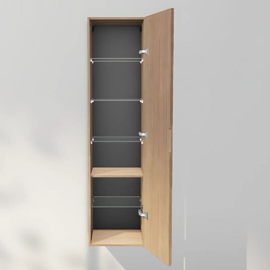 INR Iconic Nordic Rooms Solid 40/40 Høyskap Natural oak / 40cm Høyre Hengslet INR Iconic Nordic Rooms Solid 40/40 Høyskap Natural oak / 40cm Høyre Hengslet