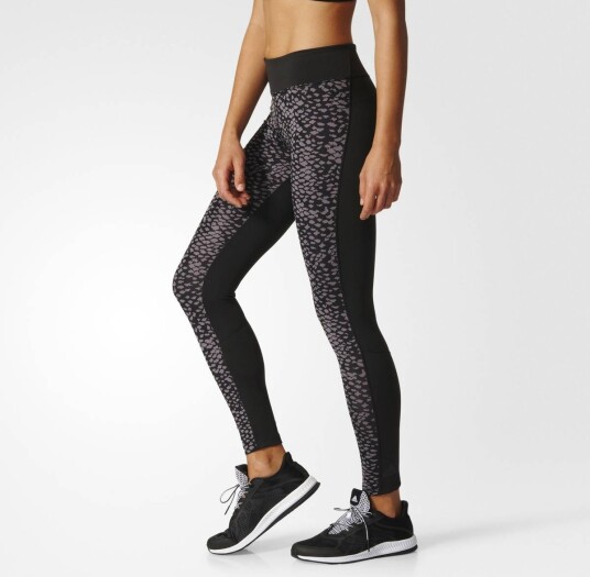 Adidas D2M Long tights Svart XS