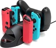 Teknikproffset Ladestasjon til Nintendo Switch og Joy-Con 6-i-1