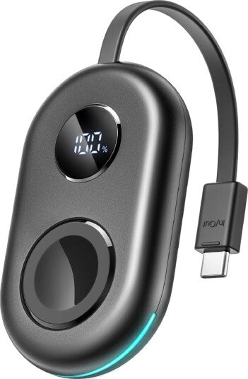 Joyroom 2500 mAh bærbar lader for Apple Watch - Svart USB-C