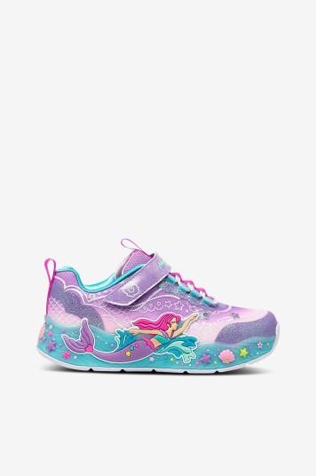 Skechers Joggesko My Dreamers Lil Mermaid Lilla Skechers Joggesko My Dreamers Lil Mermaid Lilla