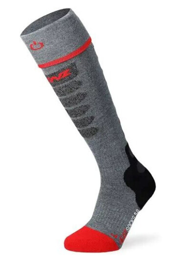 Lenz Heat Sock 5.1 Toe Cap Slim Fit Grey 31/34 Lenz Heat Sock 5.1 Toe Cap Slim Fit Grey 31/34