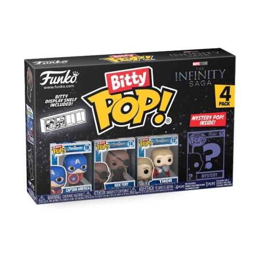 Funko! Bitty POP 4PK Marvel Series 1 71503