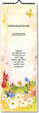 Fødselsdagskalender Akvarell