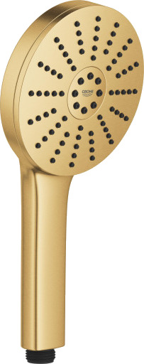Grohe Vitalio Joy+ 120 hånddusj, vannbesparende, børstet messing