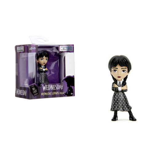 Wednesday Metalfigs Samlefigur 6cm Wednesday dress