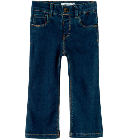 Name It Bootcut-jeans Nmfsalli Dark Blue Denim