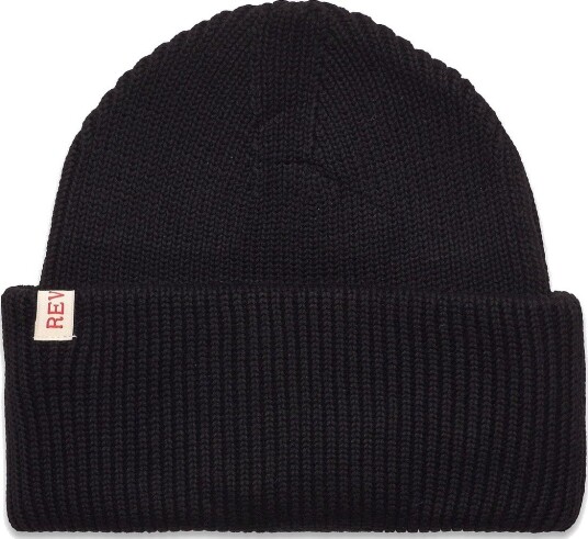 Revolution Big Fold Up Beanie BLACK One Size