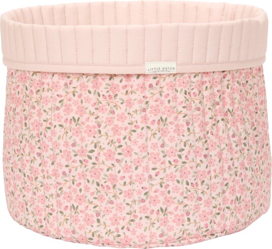 Little Dutch Fairy Floral Oppbevaringskurv L Rosa