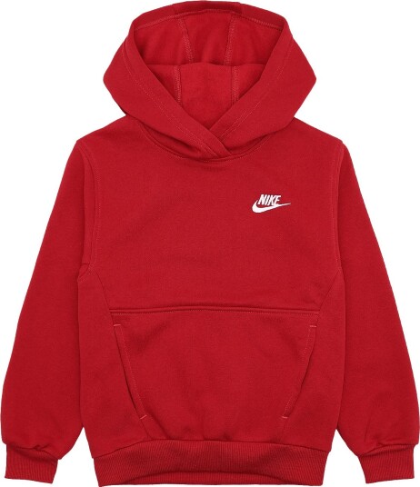 Nike K Nsw Club Flc Hdy Lbr Red 122 128 Nike K Nsw Club Flc Hdy Lbr Red 122 128