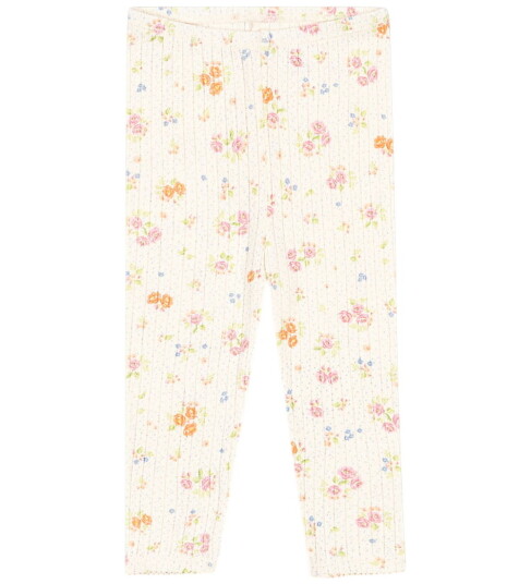 Konges Sløjd Leggings Hullmønster Minnie Nonoka 62 Leggings Hvit