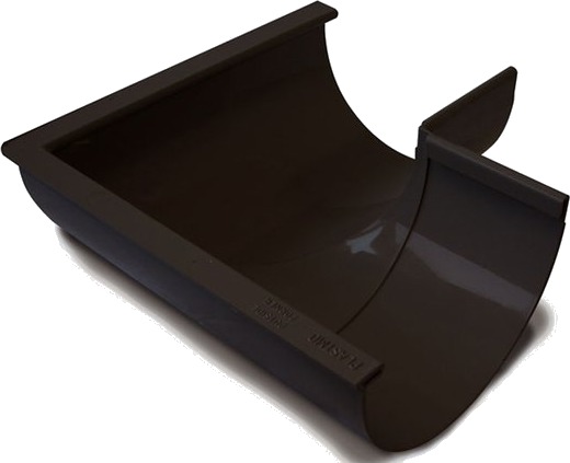 Plastmo Vinkel 90gr utv 10 sort for plast takrenner Plastmo Vinkel 90gr utv 10 sort for plast takrenner