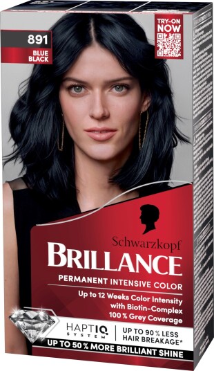 Schwarzkopf Brilliance 891 Blue Black