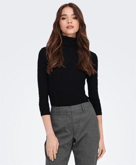 Only Sille Roll Neck Svart M