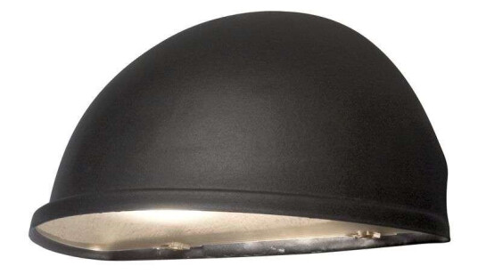 Konstsmide Torino halvmåneplafond stor E27. Svart 7326-750