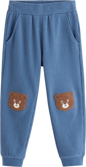 Lindex Waffled Joggers Blue 116