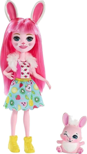 Enchantimals BREE BUNNY DOLL Motedukke Jente 4 år Jente 170 mm Flerfarget