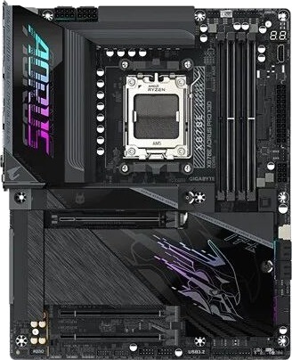 Gigabyte Aorus X870E PRO X3D Hovedkort med AM5 Socket ATX Gigabyte Aorus X870E PRO X3D Hovedkort med AM5 Socket ATX