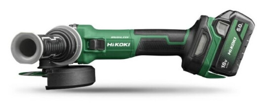 Hikoki G1813DVE Vinkelsliper Med Batteri Og Lader 18v 125mm Hikoki G1813DVE Vinkelsliper Med Batteri Og Lader 18v 125mm