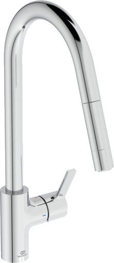 Ideal Standard Gusto kjøkkenkran 241 mm tut krom