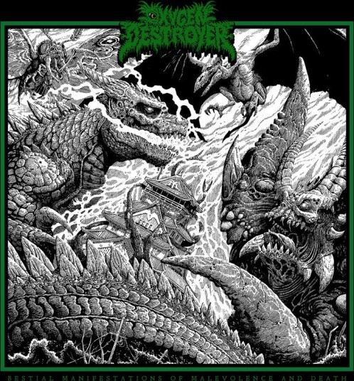 Oxygen Destroyer Bestial Manifestations Of Malevolence And Death CD