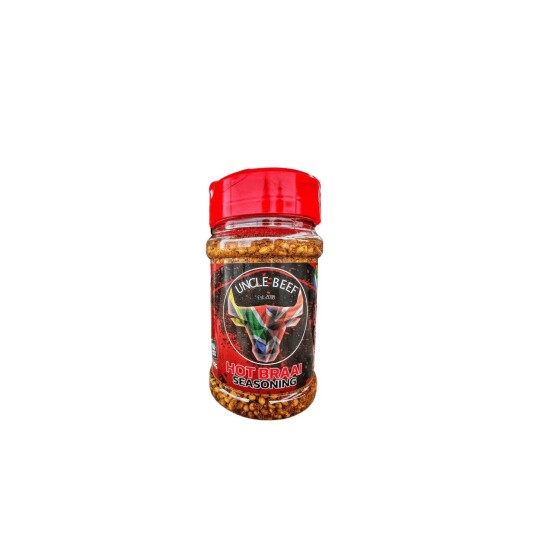 Angus & Oink Angus & Oink Hot Braai Seasoning 220g Krydder med en spicy Sør Afrikansk tvist Angus & Oink Angus & Oink Hot Braai Seasoning 220g Krydder med en spicy Sør Afrikansk tvist
