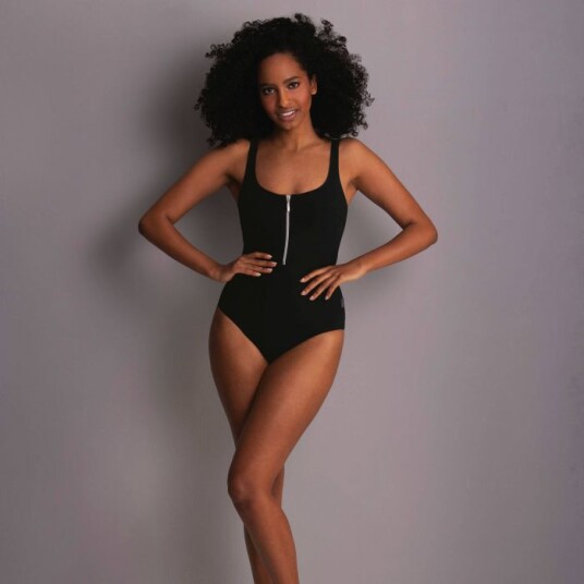 Swim Anita Anita Elouise Zip Swimsuit-90f 90F