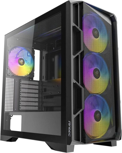 Antec AX1000 ARGB Mid Tower E-ATX ATX Micro-ATX ITX Svart