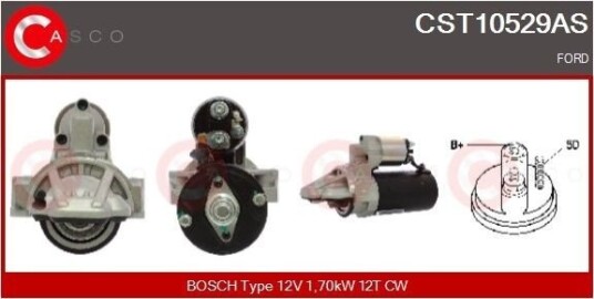 CASCO CST10529AS Starter CASCO CST10529AS Starter