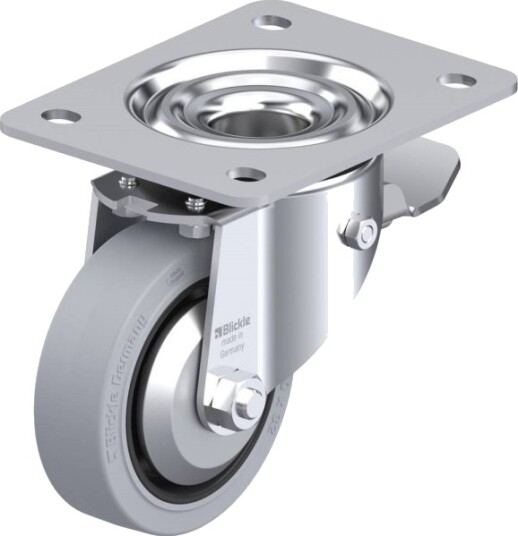 Blickle 467779 Lk-Poev Styrehjul Med Bremse 100 Mm 200 Kg 1 Stk