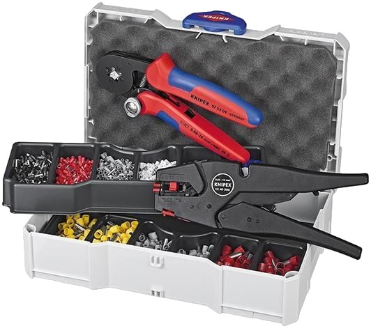 Knipex Krympetangsett 97 90 10 med 1252 Deler for Kabelsko Knipex Krympetangsett 97 90 10 med 1252 Deler for Kabelsko