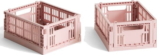 Hay Colour Crate Mini 13x17 cm 2 pakning Blush Hay Colour Crate Mini 13x17 cm 2 pakning Blush