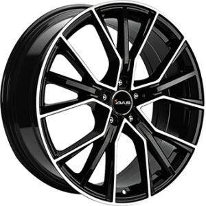 Avus AF18 Black Polished 8x18 5/112 ET40 B66.6
