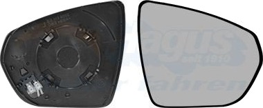 VAN WEZEL 4084838 Speilglass, ytterspeil