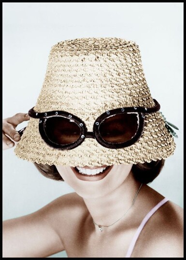 Hat with Sunglasses Plakat Plakat / 70x100cm Hat with Sunglasses Plakat Plakat / 70x100cm