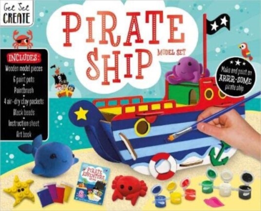 Pirate Ship Model Set Av Make Believe Ideas