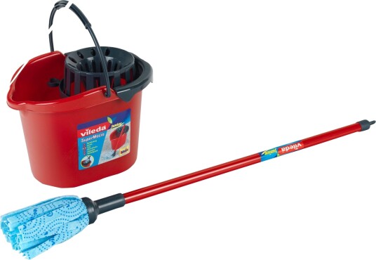 Klein Toys Vileda Lekemopp Sett 3+ År Rød Klein Toys Vileda Lekemopp Sett 3+ År Rød