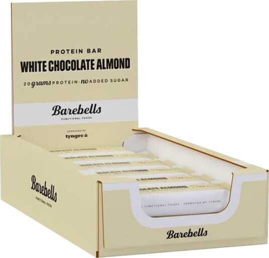 Lohilo Protein Bar White Chocolate Almond 12x55g Lohilo Protein Bar White Chocolate Almond 12x55g