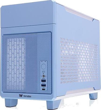 Thermaltake TR100 Mini ITX Kabinett Hydrangea Blå Thermaltake TR100 Mini ITX Kabinett Hydrangea Blå