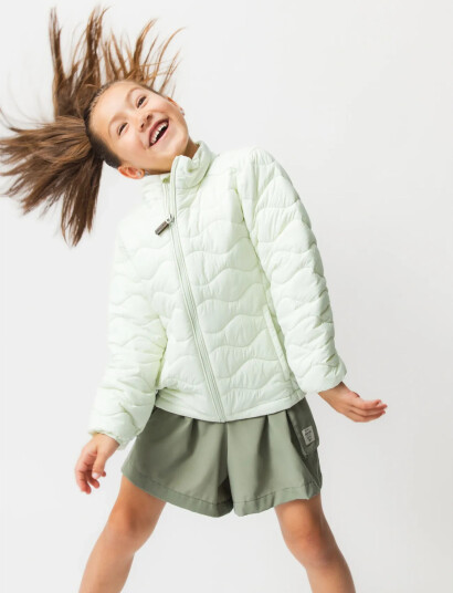 MINI A TURE Matnava Lightweight Puffer Jacket. Grs Green 7Y/122