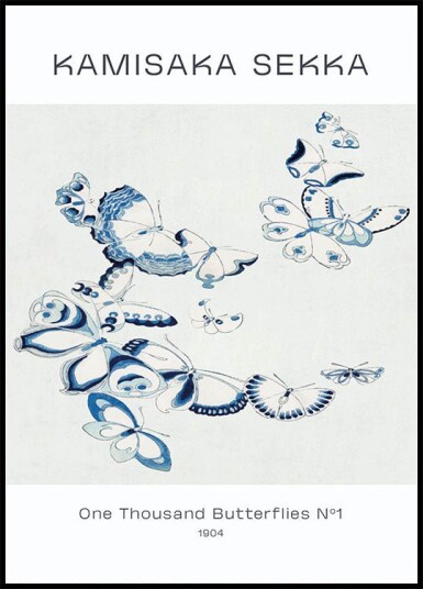 One Thousand Butterflies №1 Plakat Plakat / 50x70cm One Thousand Butterflies №1 Plakat Plakat / 50x70cm