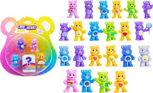 Care Bears Minifigur – 5 stk 5 cm assortert – Pocket Stars