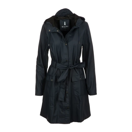 Rains Kurvejakke Blå L M S Xl Xs