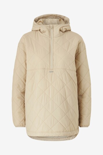 Aim'n Jakke Oversized Quilted Anorak Beige