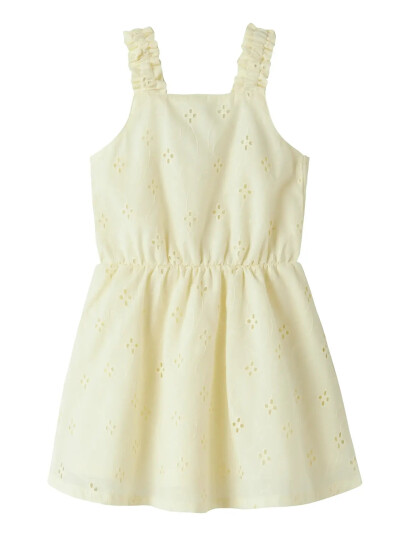 Name It Nmfvioleta Strap Dress Yellow 98