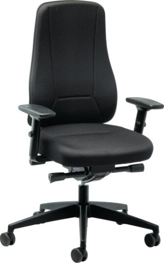 Kontorstol, Prosedia Younico 2456, Sort Kontorstol, Prosedia Younico 2456, Sort