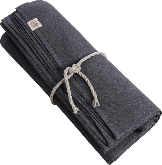 Lovely Linen   Duk Classic i manglet lin   Grå