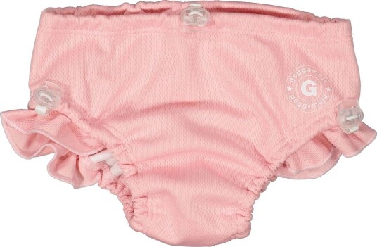 Geggamoja | Uv Baby Swim Pant Frill Pink 16 74/80 | 74-80