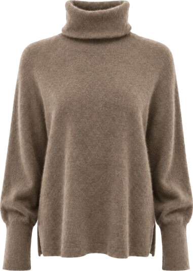 Amuse Dame Strikkevarer Beige M,