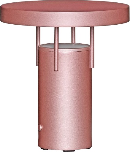 Hübsch BringMe Mini oppladdningsbar bordlampe rosa